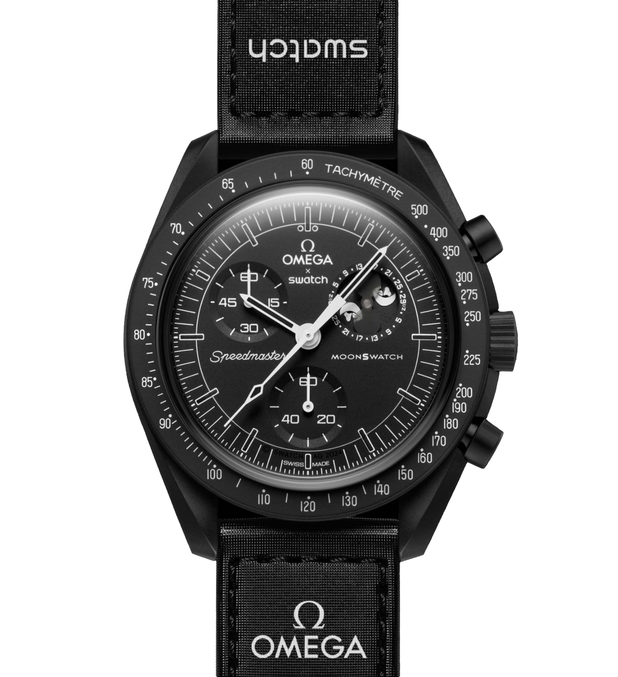MoonSwatch MISSION TO THE MOONPHASE NOUVELLE LUNE