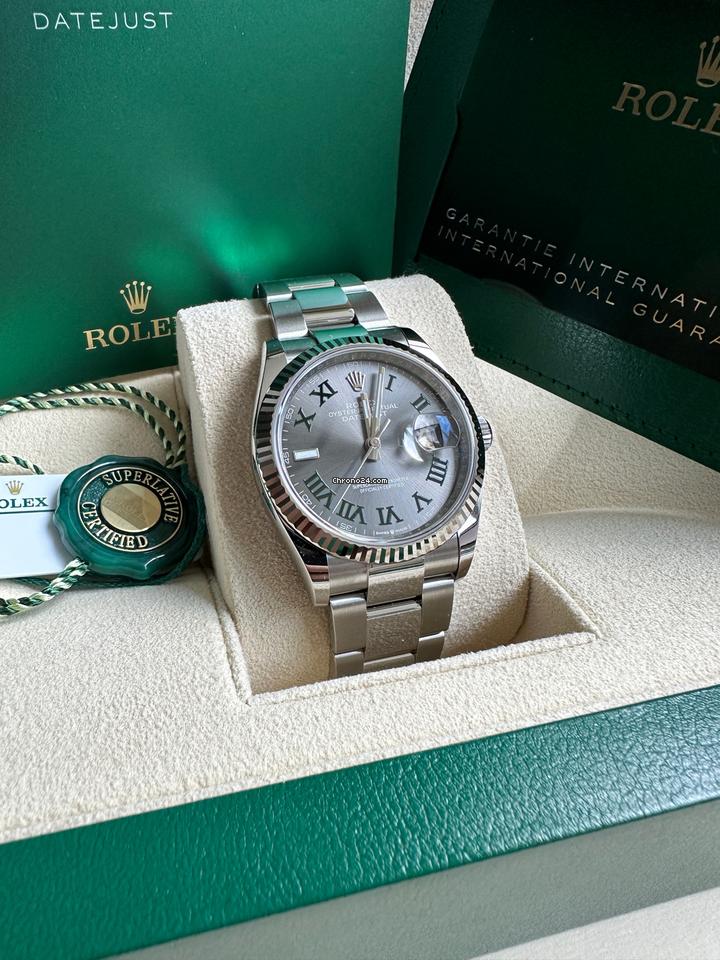 Rolex Datejust Jubilee / Gris Métallisé