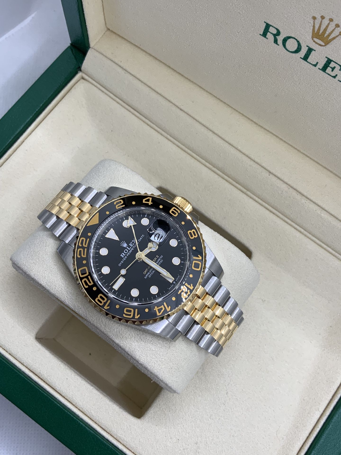 Rolex GMT-Master II Jubilé Argent / Or