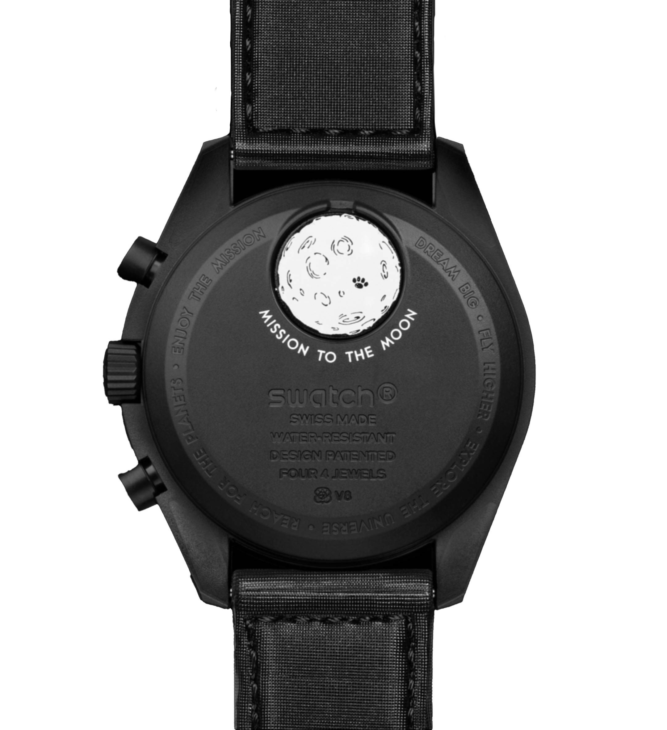 MoonSwatch MISSION TO THE MOONPHASE NOUVELLE LUNE