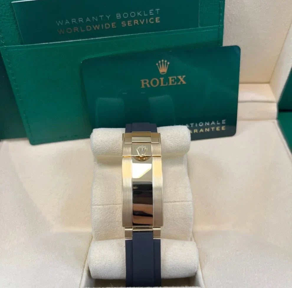 Rolex Daytona / Or Bleu-Turquoise