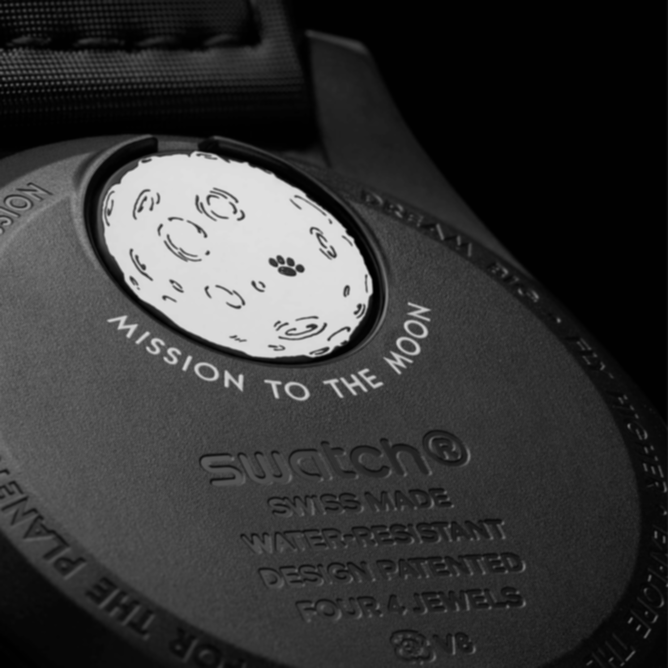MoonSwatch MISSION TO THE MOONPHASE NOUVELLE LUNE