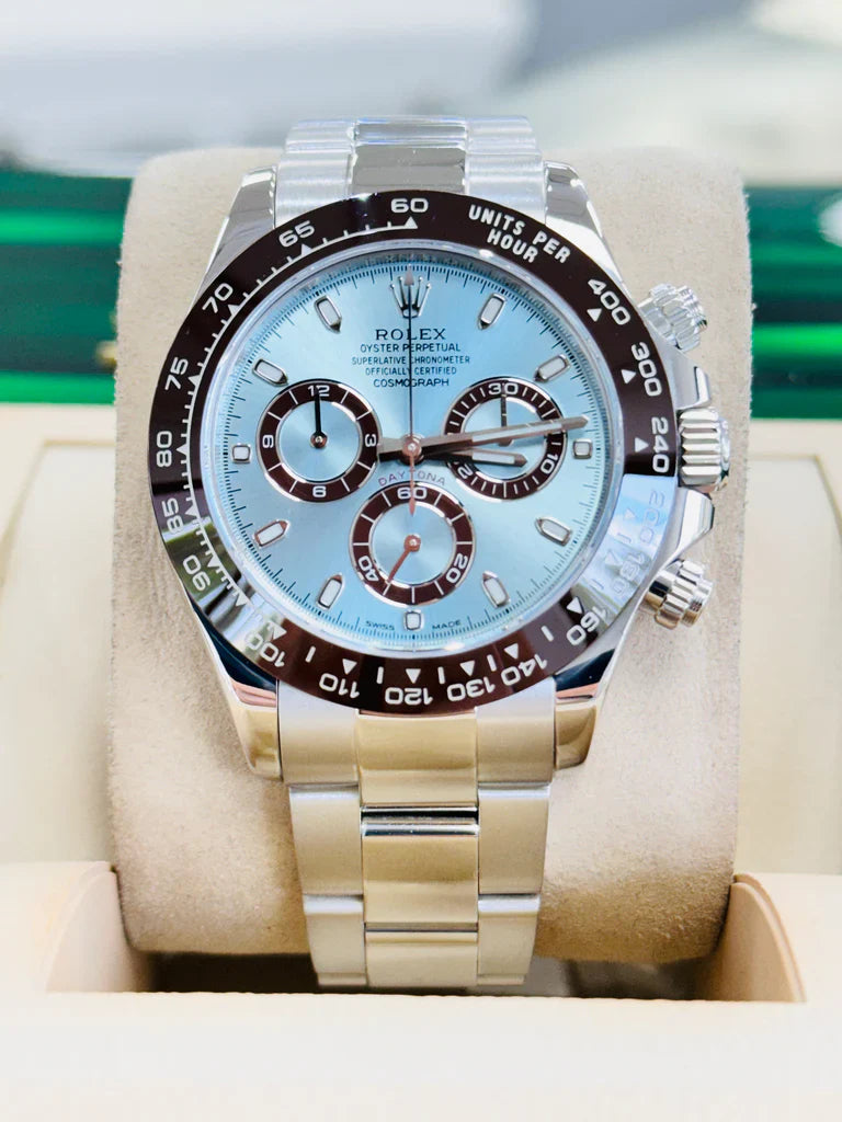 Rolex Daytona Platine / Bleu