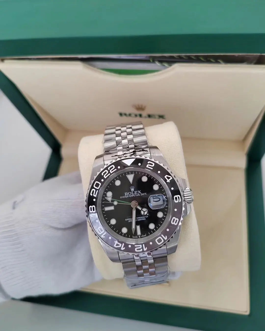 Rolex GMT-Master II Jubilee / Schwarz