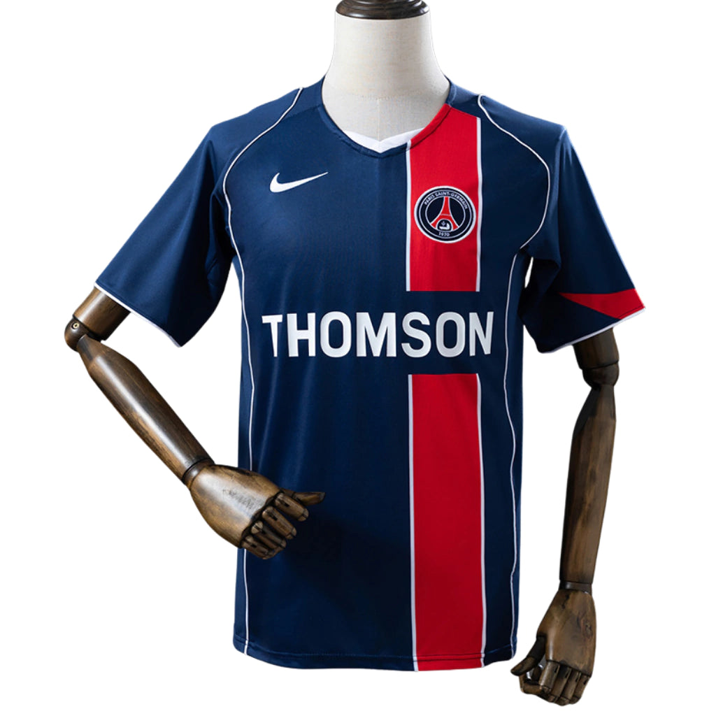 Maillot Rétro PSG 0405 Homme - Bleu et Rouge