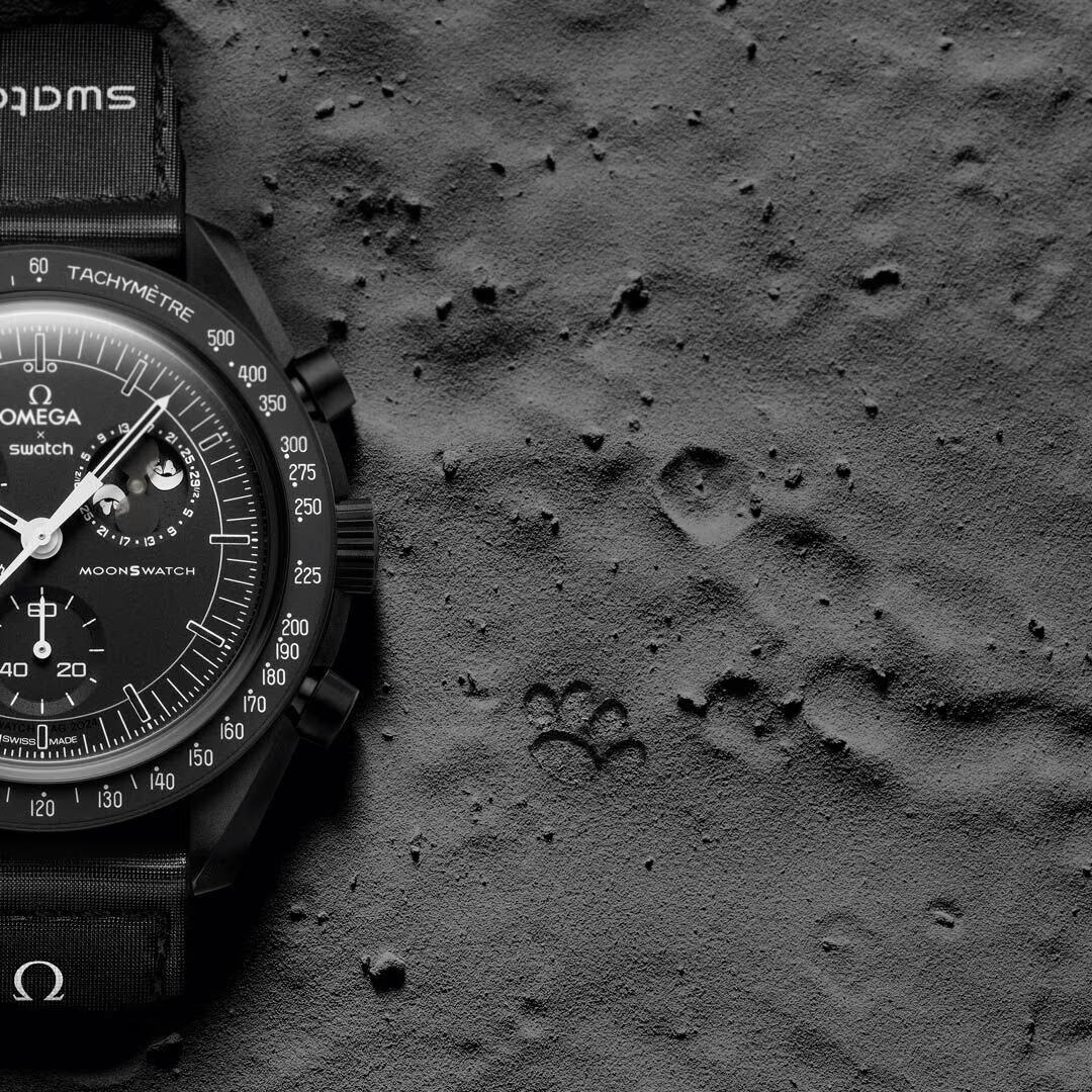 MoonSwatch MISSION TO THE MOONPHASE NOUVELLE LUNE