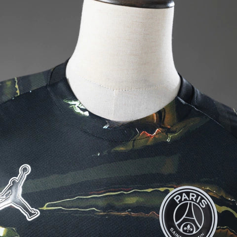 Camisa PSG IV 2526 Night Edition Masculino Torcedor - Preto