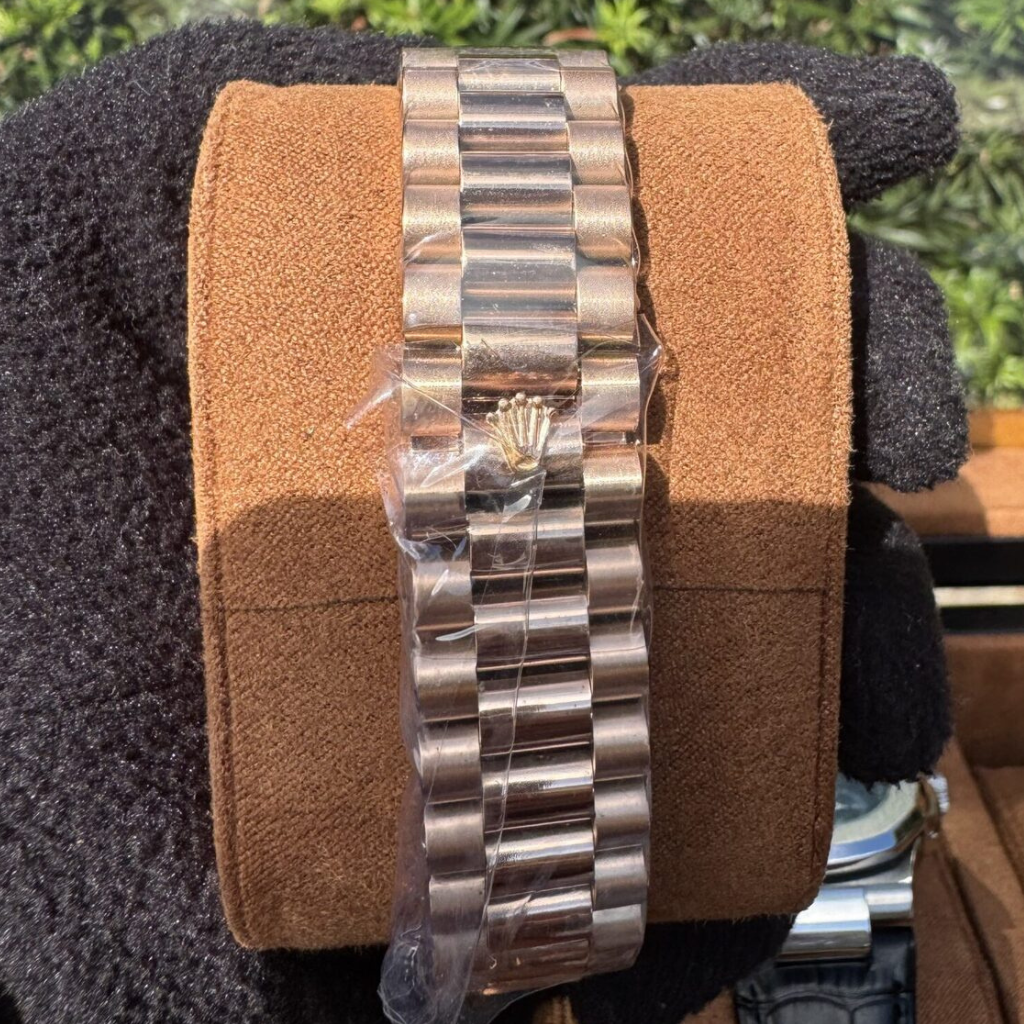 Rolex Day-Date 38mm Watch - Steel Bracelet