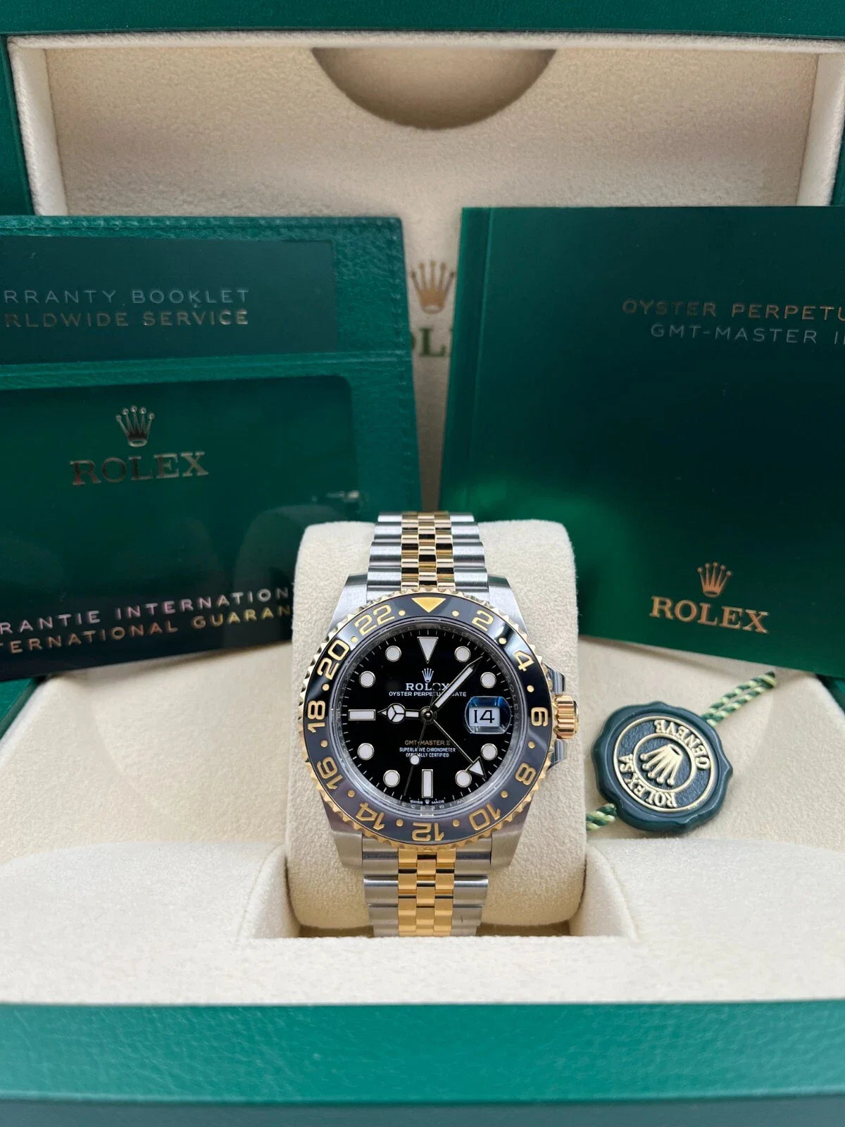 Rolex GMT-Master II Jubilé Argent / Or