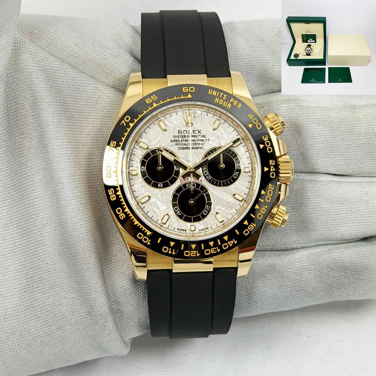 Rolex Daytona / Or Météorite